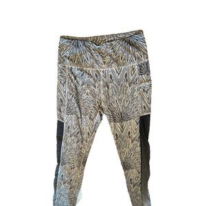 X by Gottex High Rise Black White Leggings